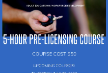 5-Hour Pre-licensing Courses this Summer